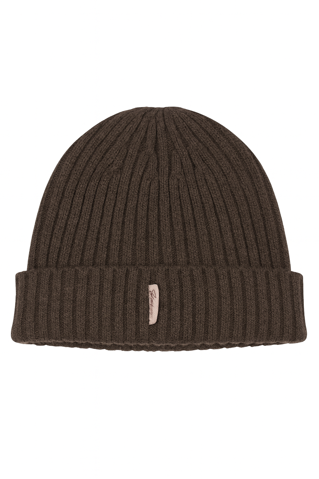 HAT RIBBED LOGO MERINO WOOL