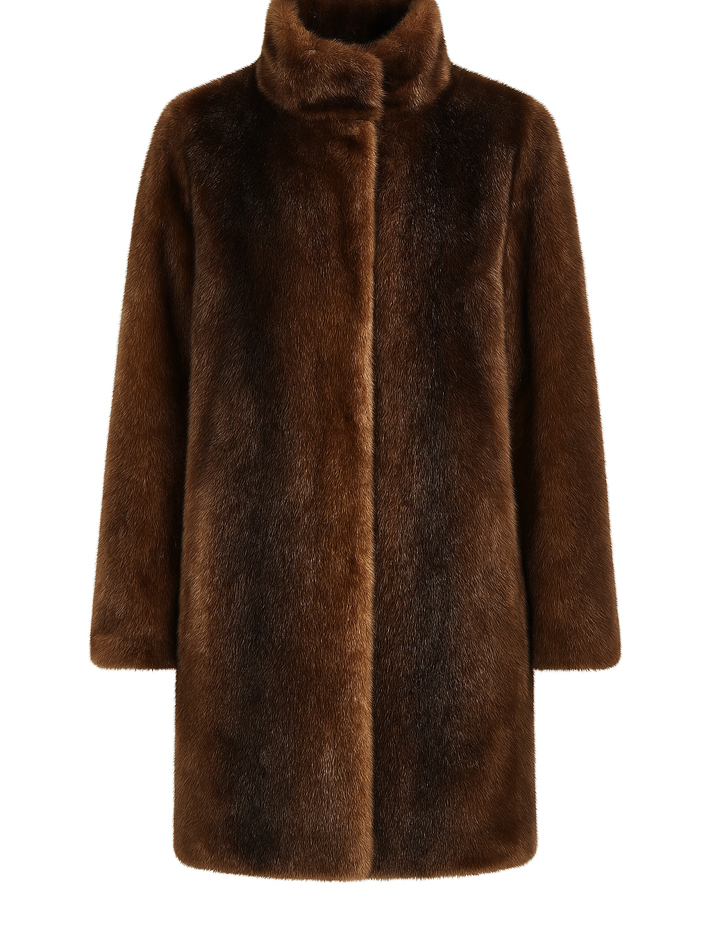 AVA COAT FAUX FUR MINK