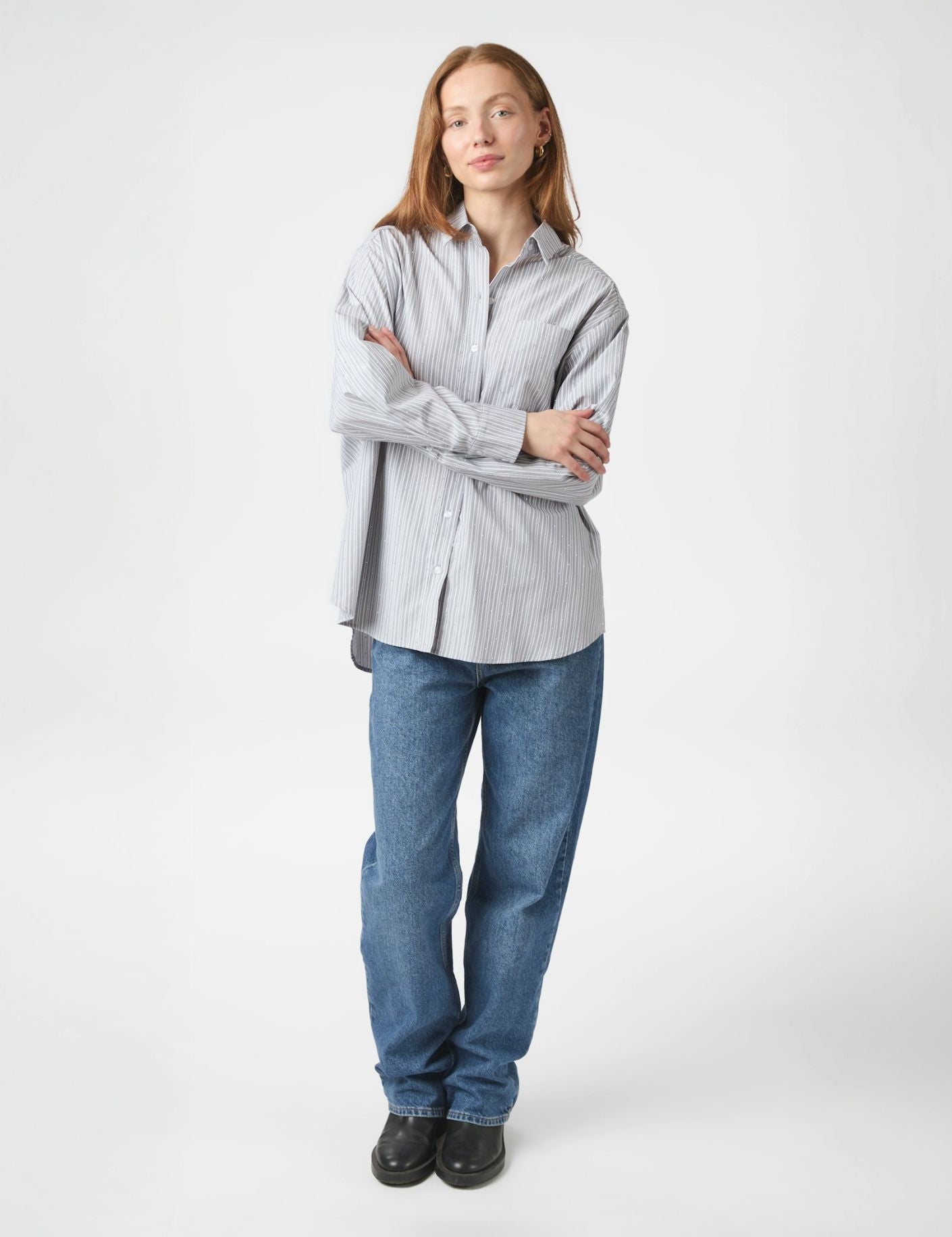 DALMA STRIPE STONE SHIRT