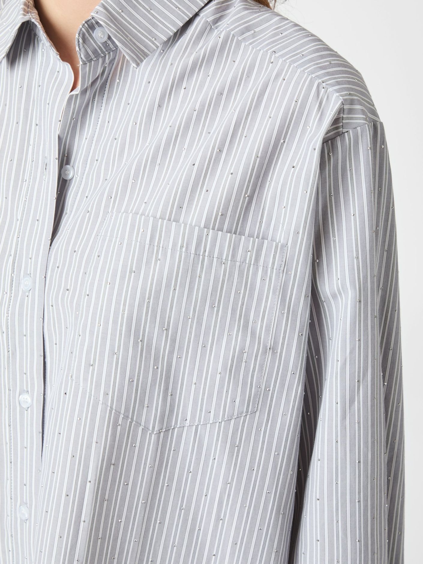 DALMA STRIPE STONE SHIRT