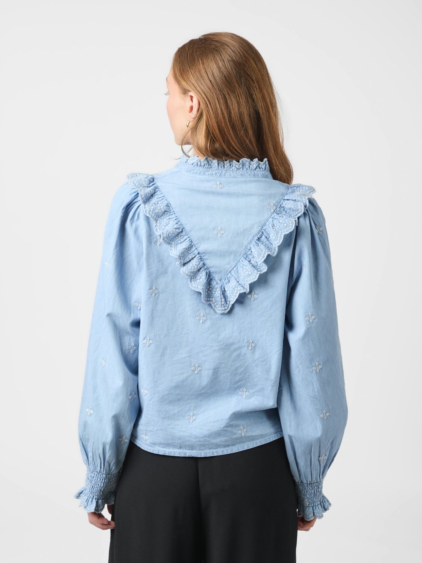 DEGAS DENIM BLOUSE