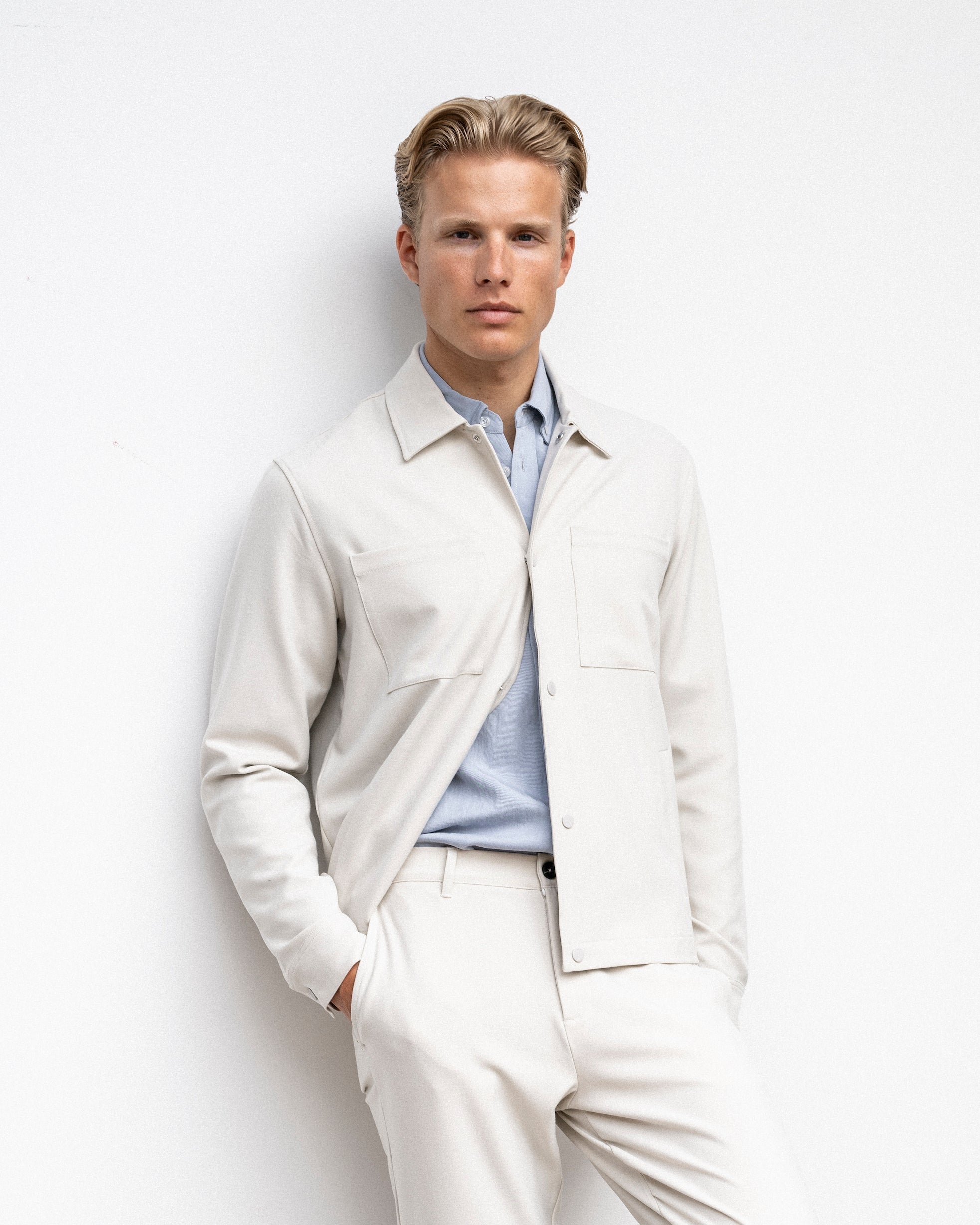JAXON OVERSHIRT 05 STONE