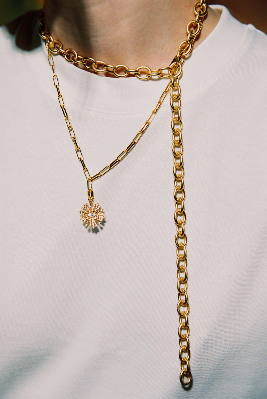 EMILIA THICK CHAIN NECKLACE