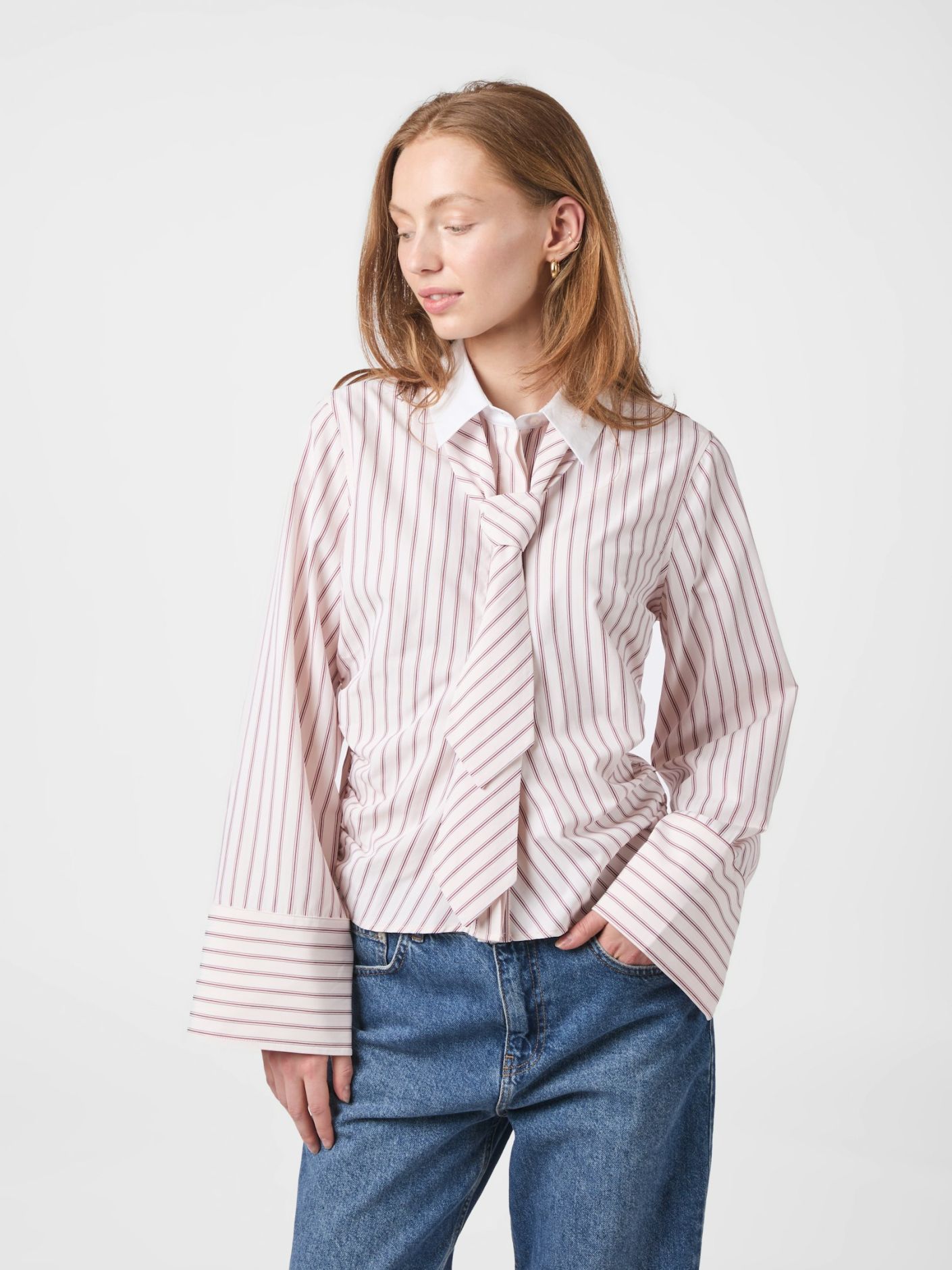 FRANCESCA STRIPE SHIRT