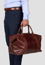 Howard London Weekend Bag Steven, Brown