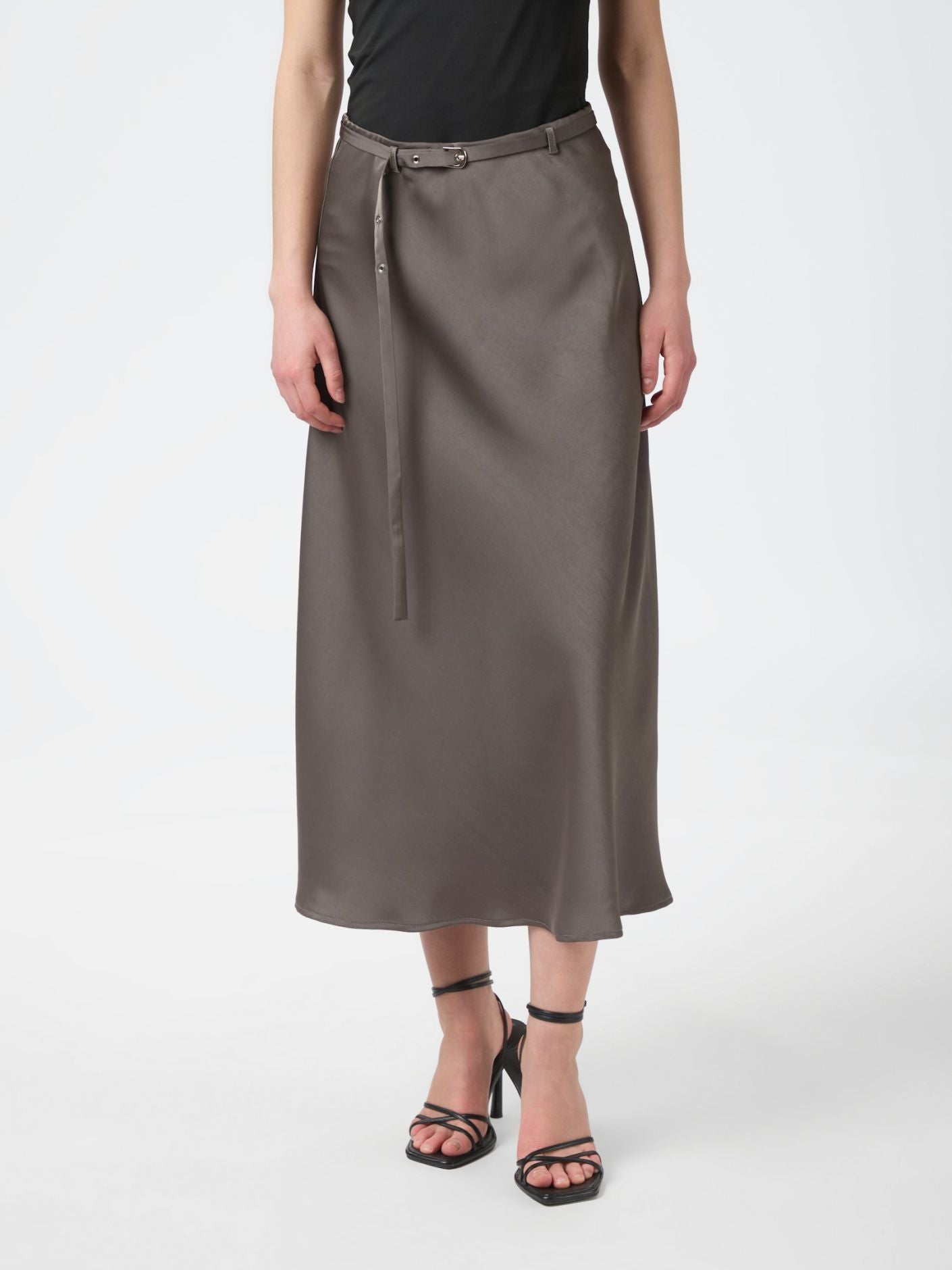 INNELL HEAVY SATEEN SKIRT