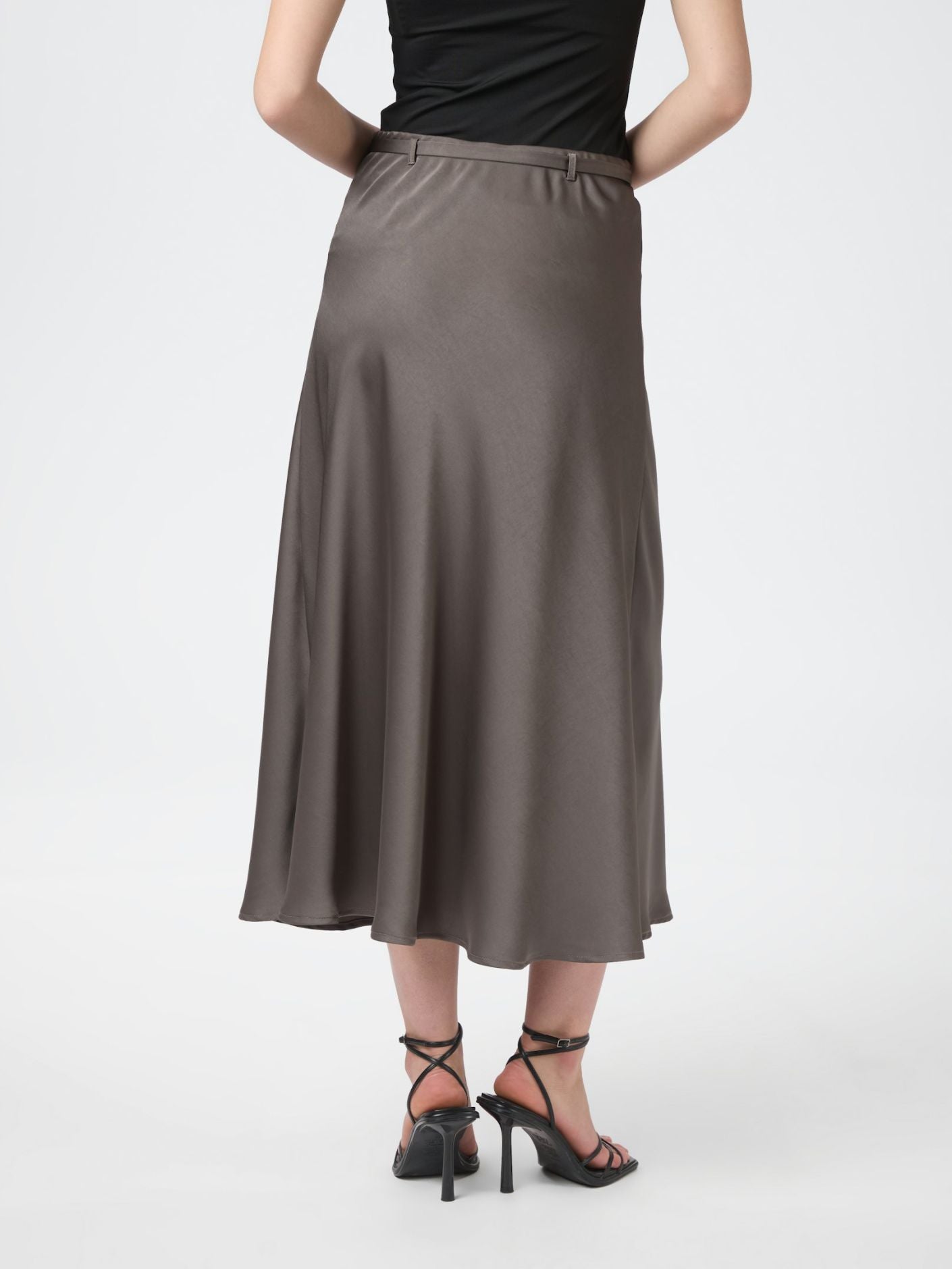 INNELL HEAVY SATEEN SKIRT