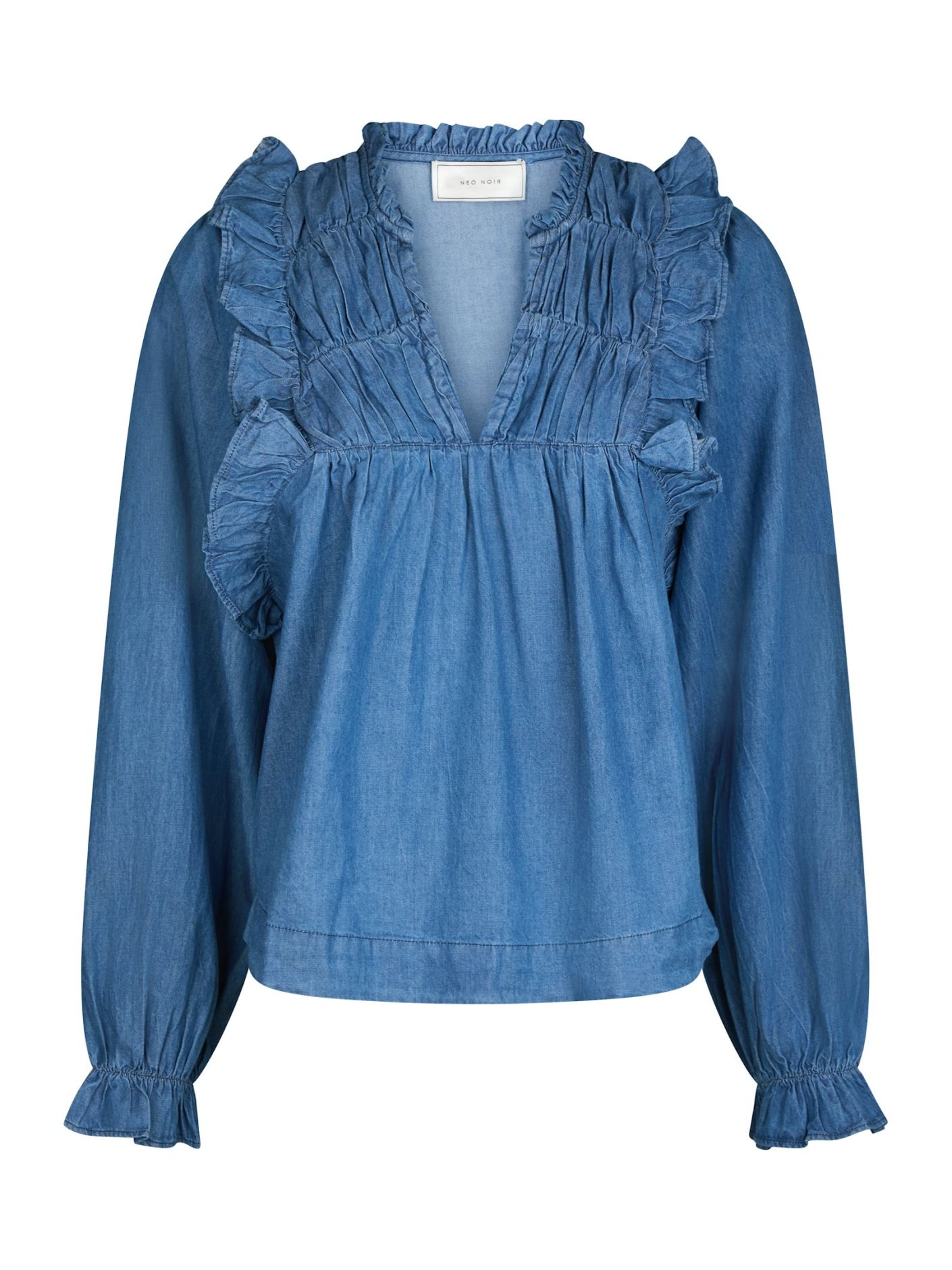 JANIS DENIM BLOUSE