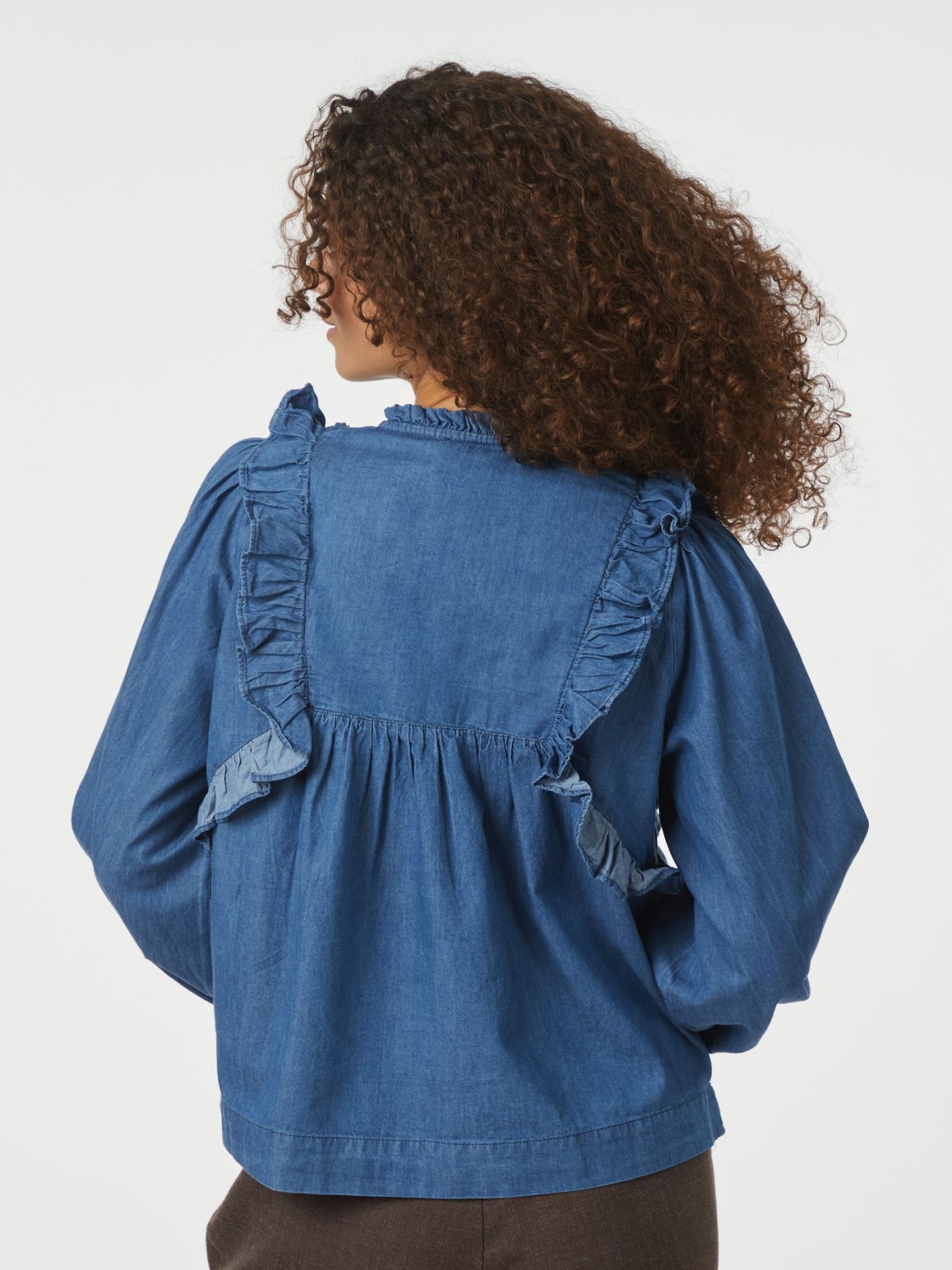 JANIS DENIM BLOUSE