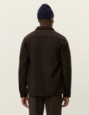 JASON SOLID WOOL OVERSHIRT
