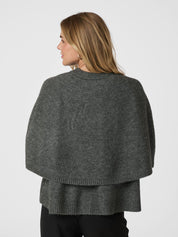JOSEI DOUBLE KNIT CAPE