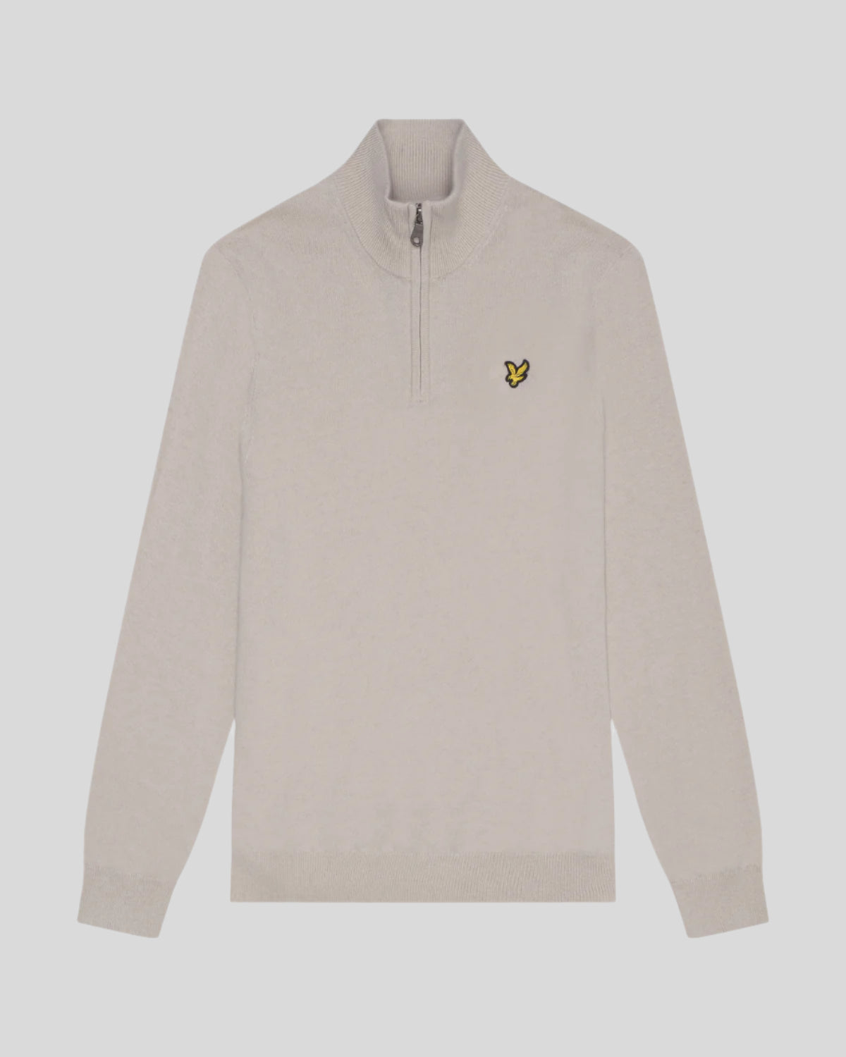 Lyle & Scott Cotton Merino Quarter Zip, Cove