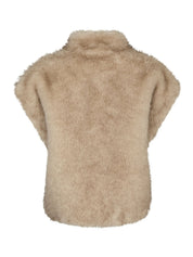 KWVINI FAUX FUR VEST