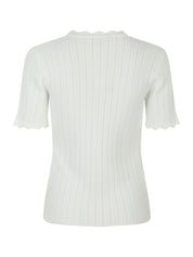 LARIFA STITCH KNIT TEE