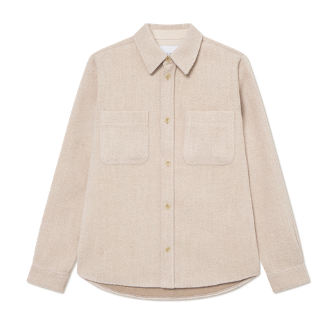 LENNON BOUCLÉ OVERSHIRT