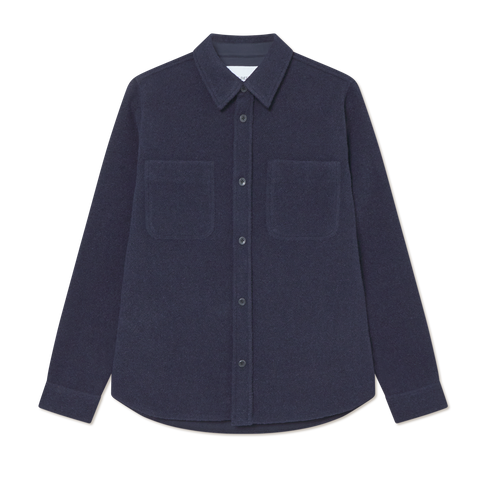LENNON BOUCLÉ OVERSHIRT