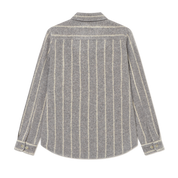 LENNON WOOL PINESTRIPE OVERSHIRT