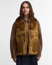 KARIN FAUX FUR GILET