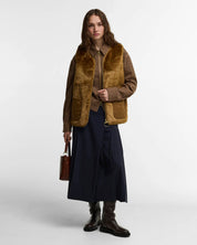 KARIN FAUX FUR GILET