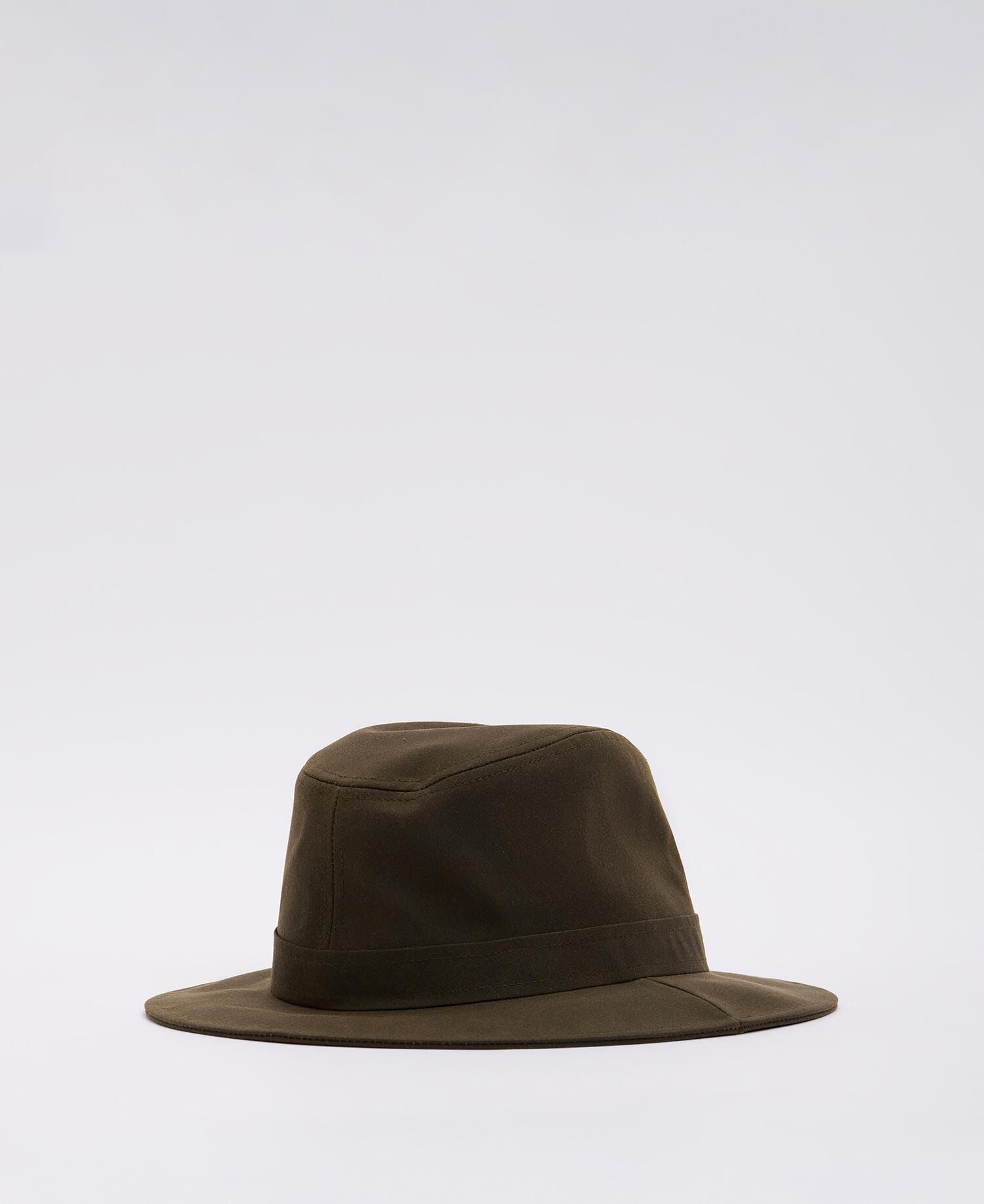 Barbour Vintage Waxed Bushman Hat Olive