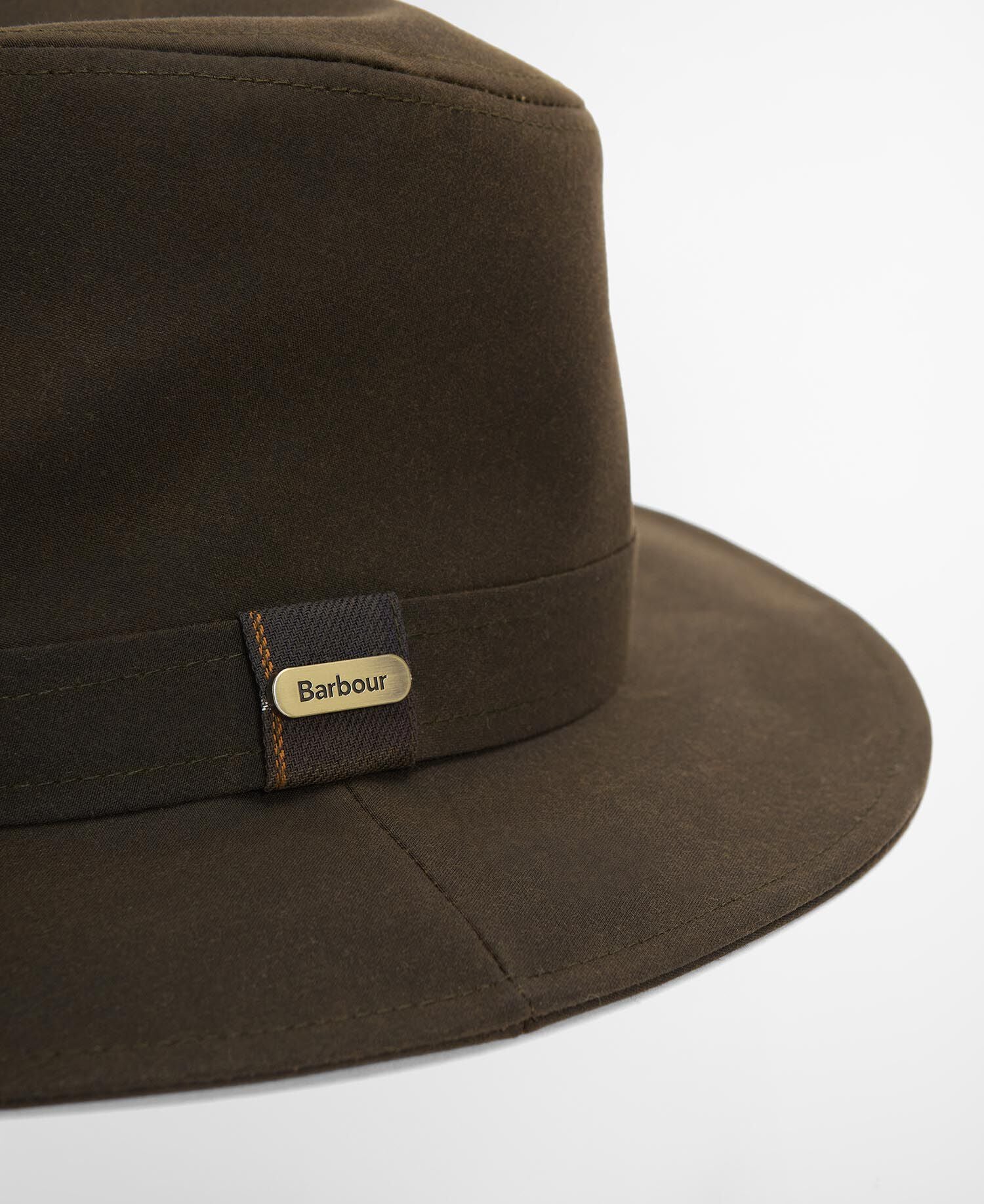 Barbour Vintage Waxed Bushman Hat Olive