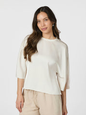 LIORA HEAVY SATEEN BLOUSE