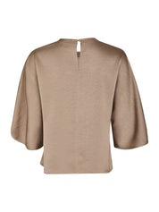 LIORA HEAVY SATEEN BLOUSE