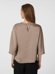 LIORA HEAVY SATEEN BLOUSE
