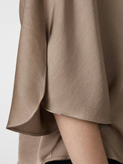 LIORA HEAVY SATEEN BLOUSE