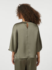 LIORA HEAVY SATEEN BLOUSE