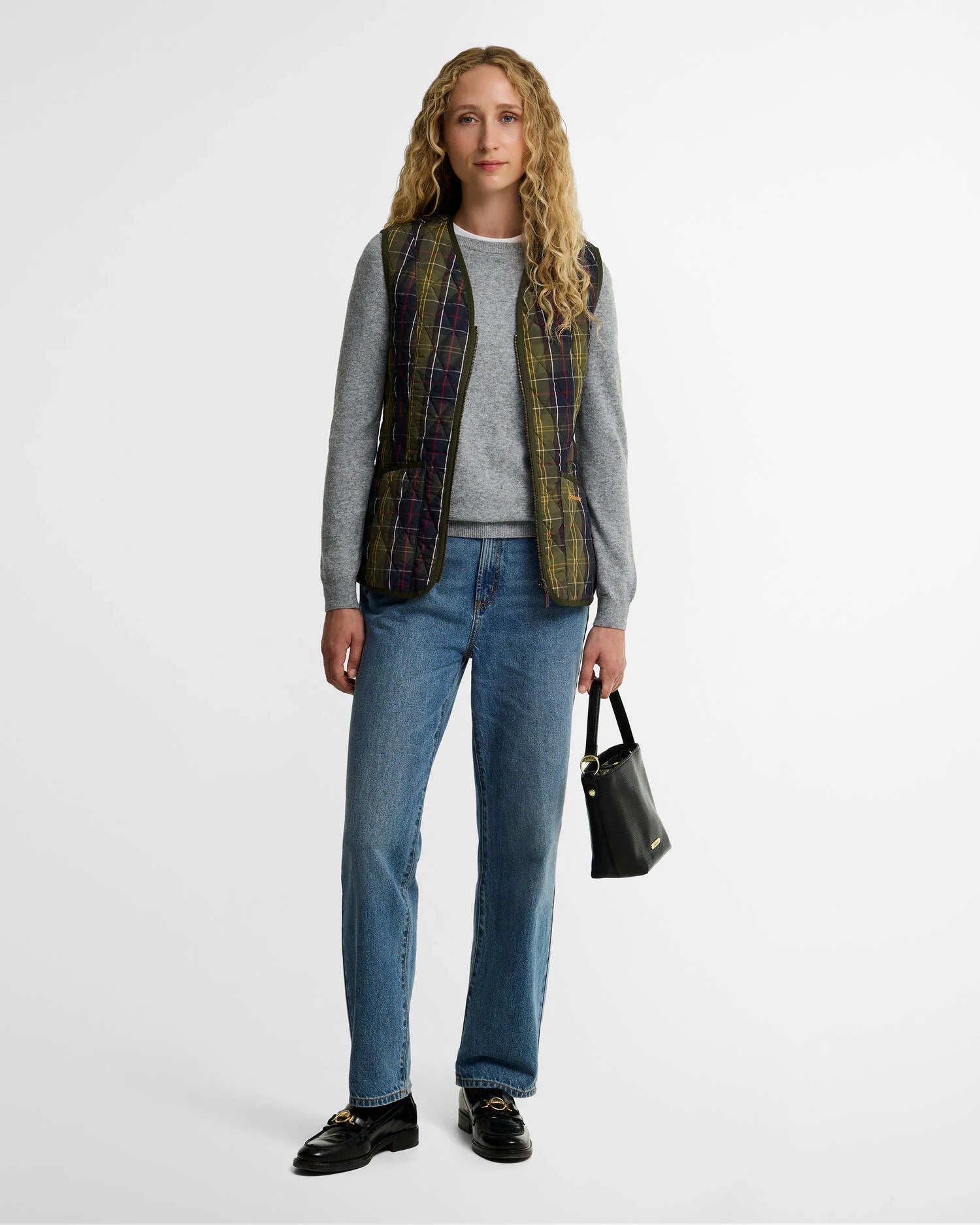 BARBOUR TARTAN BETTY LINER