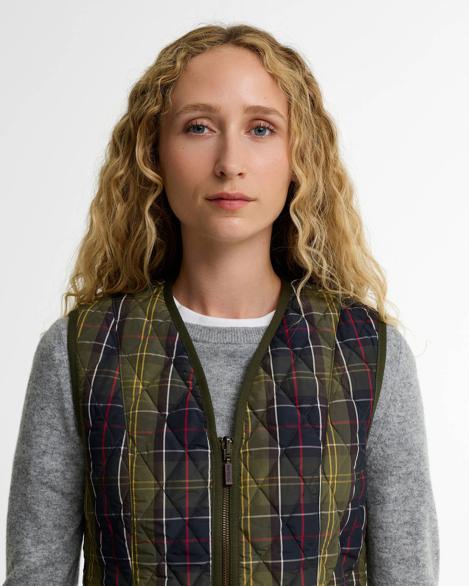 BARBOUR TARTAN BETTY LINER