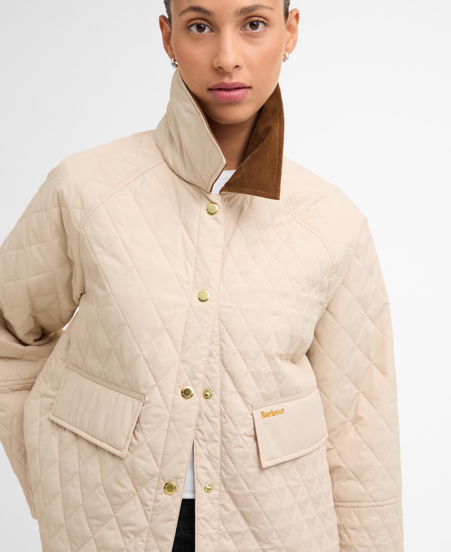 Barbour Kirby Quilted Jacket Jasmine
