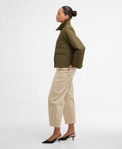 Barbour Kirby Quilted Jacket Ivy Green