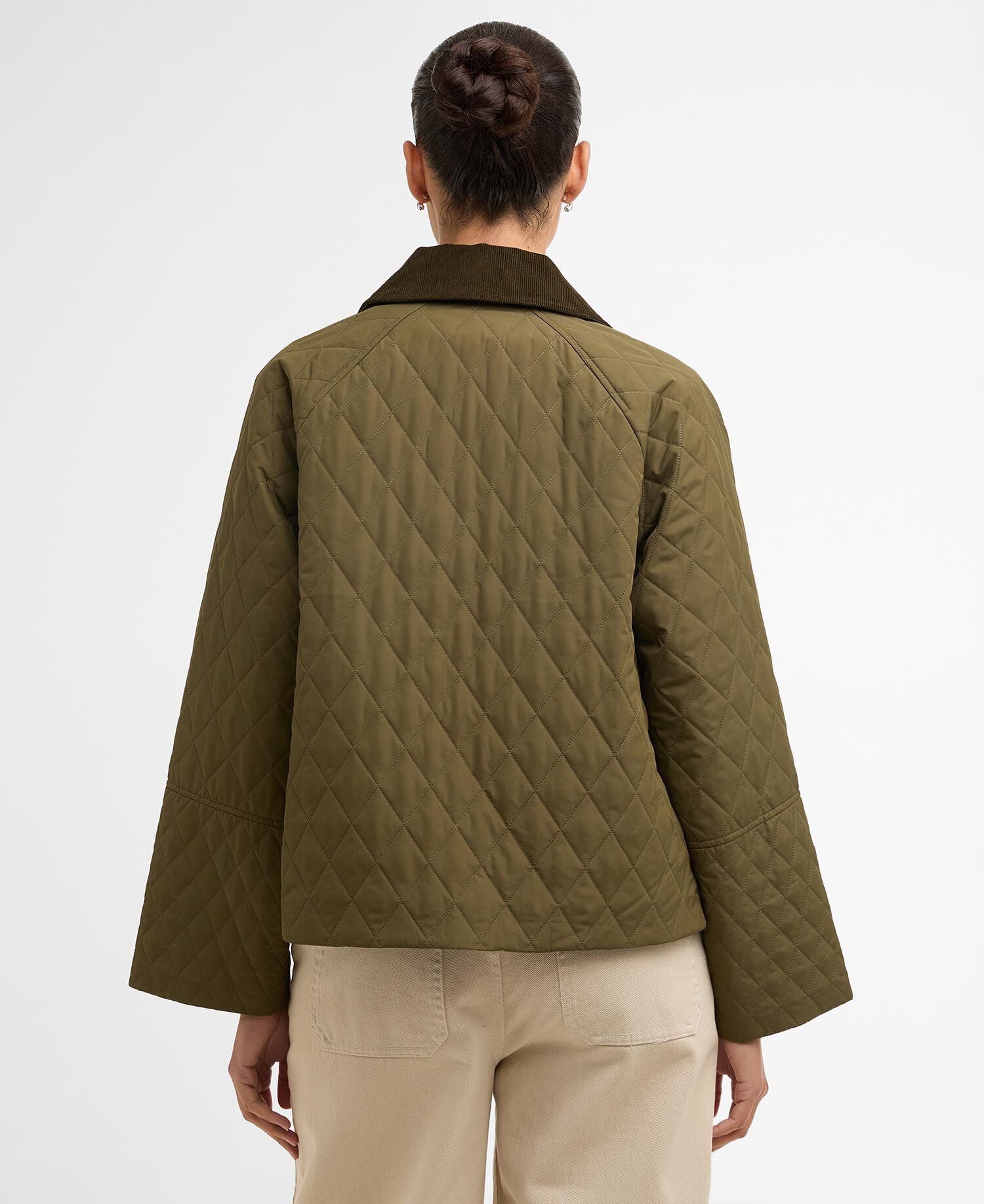 Barbour Kirby Quilted Jacket Ivy Green