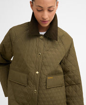 Barbour Kirby Quilted Jacket Ivy Green