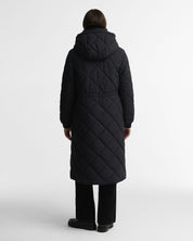 Barbour Alverstone Longline Puffer Jacket Black