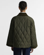 Barbour Kilnwick Quilted Jacket Olive/Shadow Classic – baksida