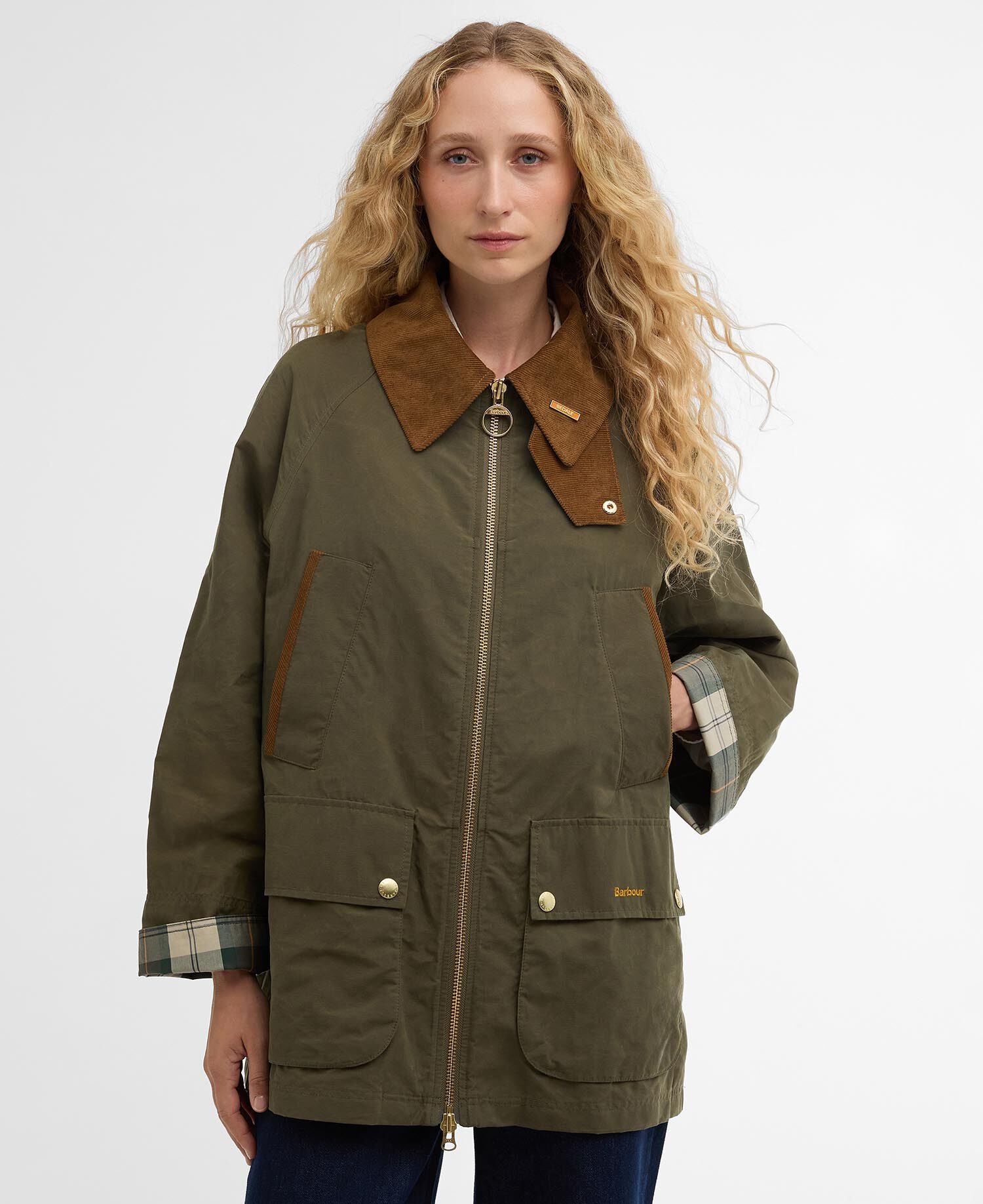 Barbour Icons Bedale Showerproof Olive