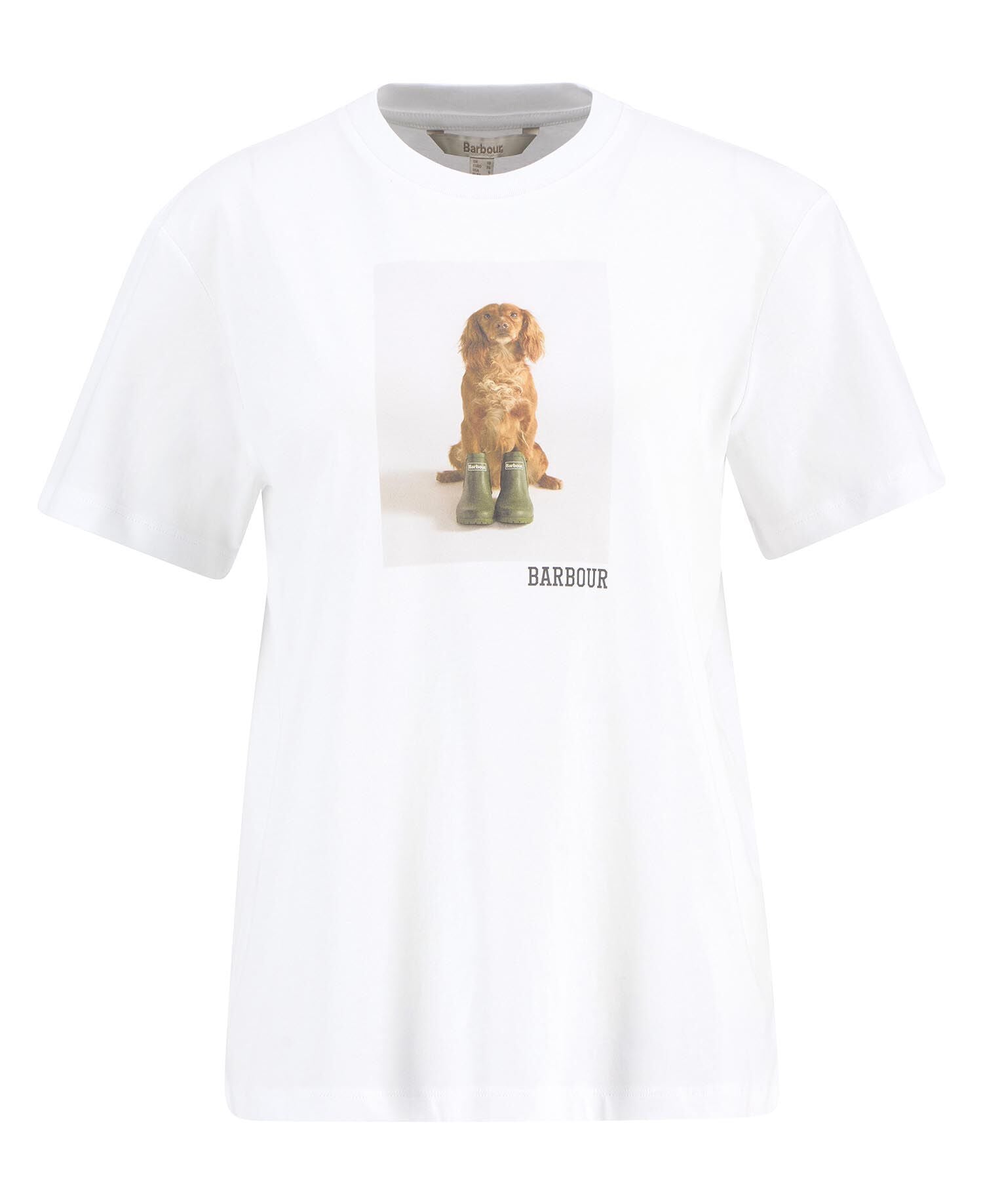 Barbour Bedale Graphic T-Shirt White