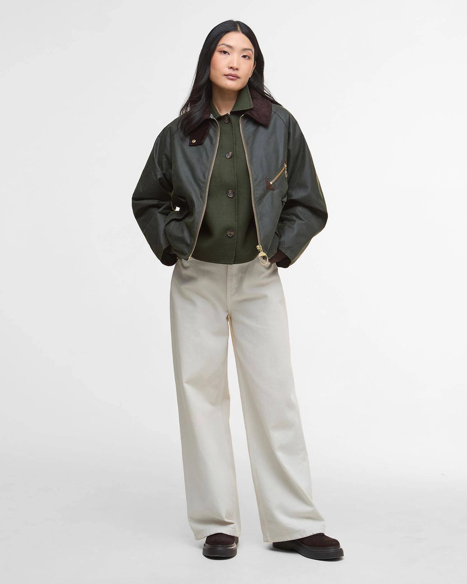 ARLENE WAXED JACKET