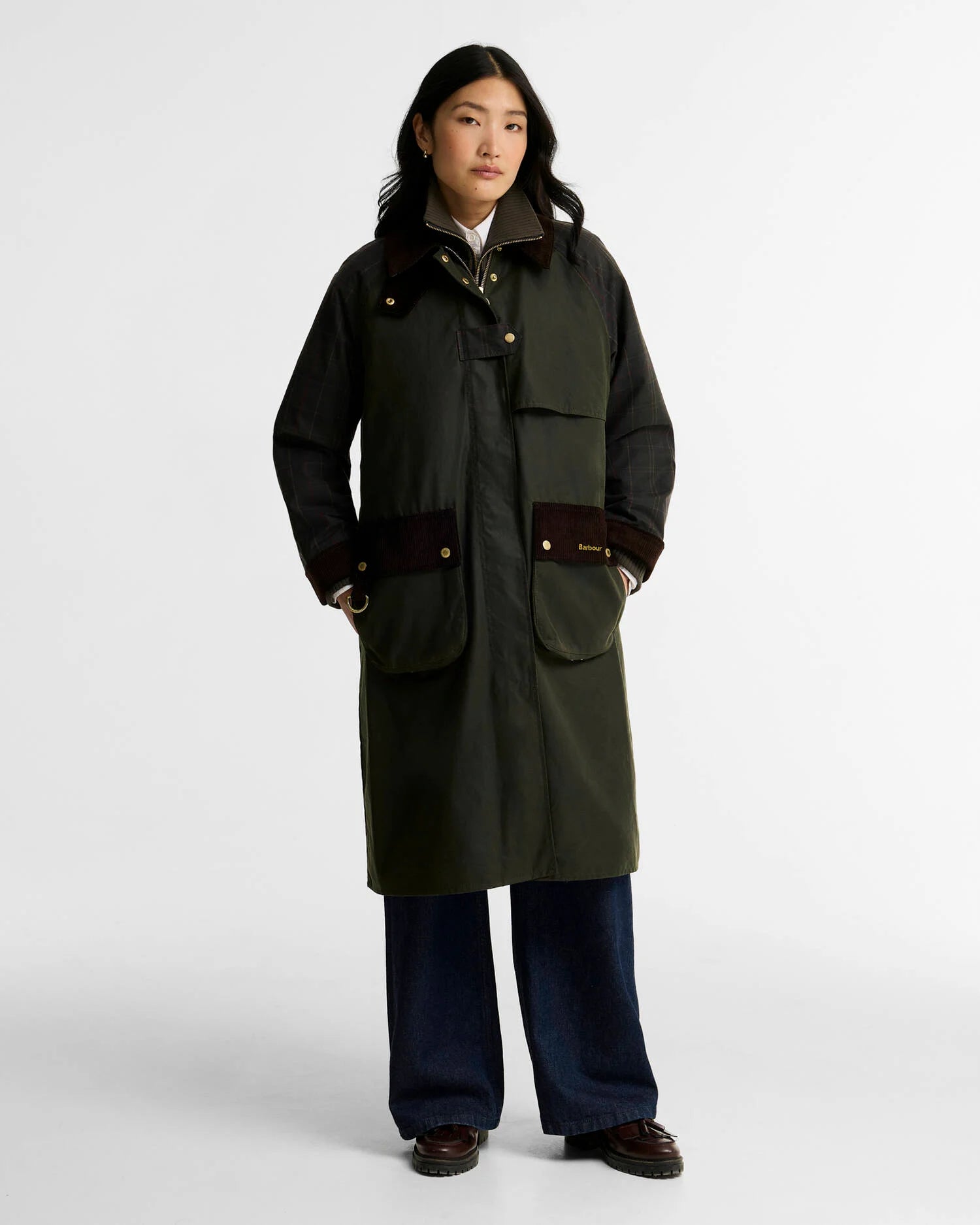 CHECK KIRKLEES WAX JACKET