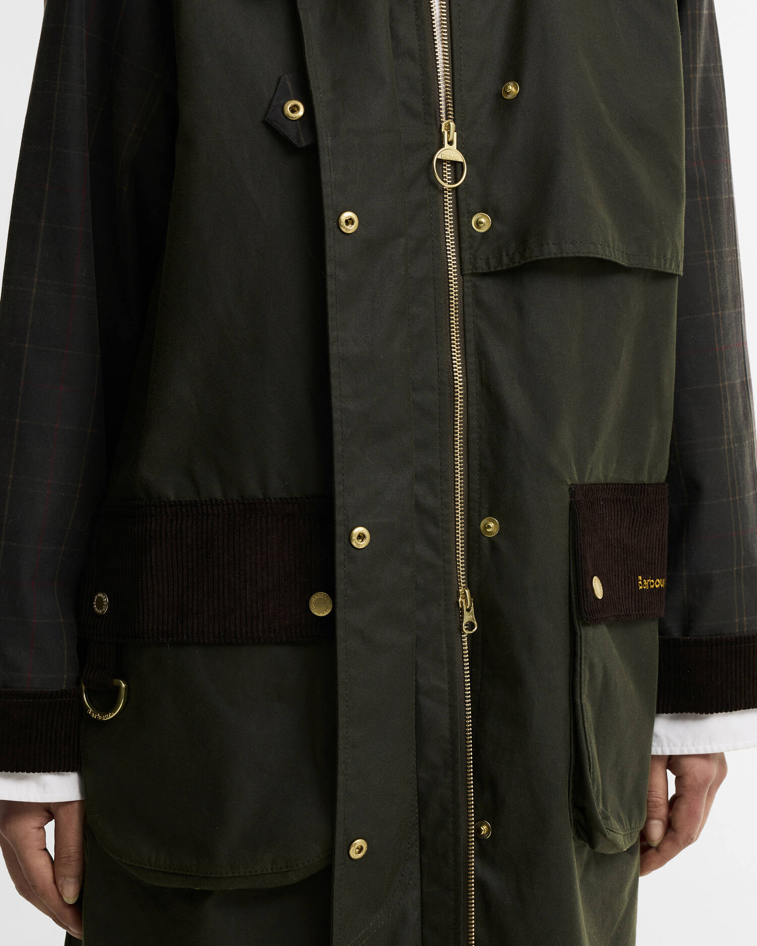 CHECK KIRKLEES WAX JACKET