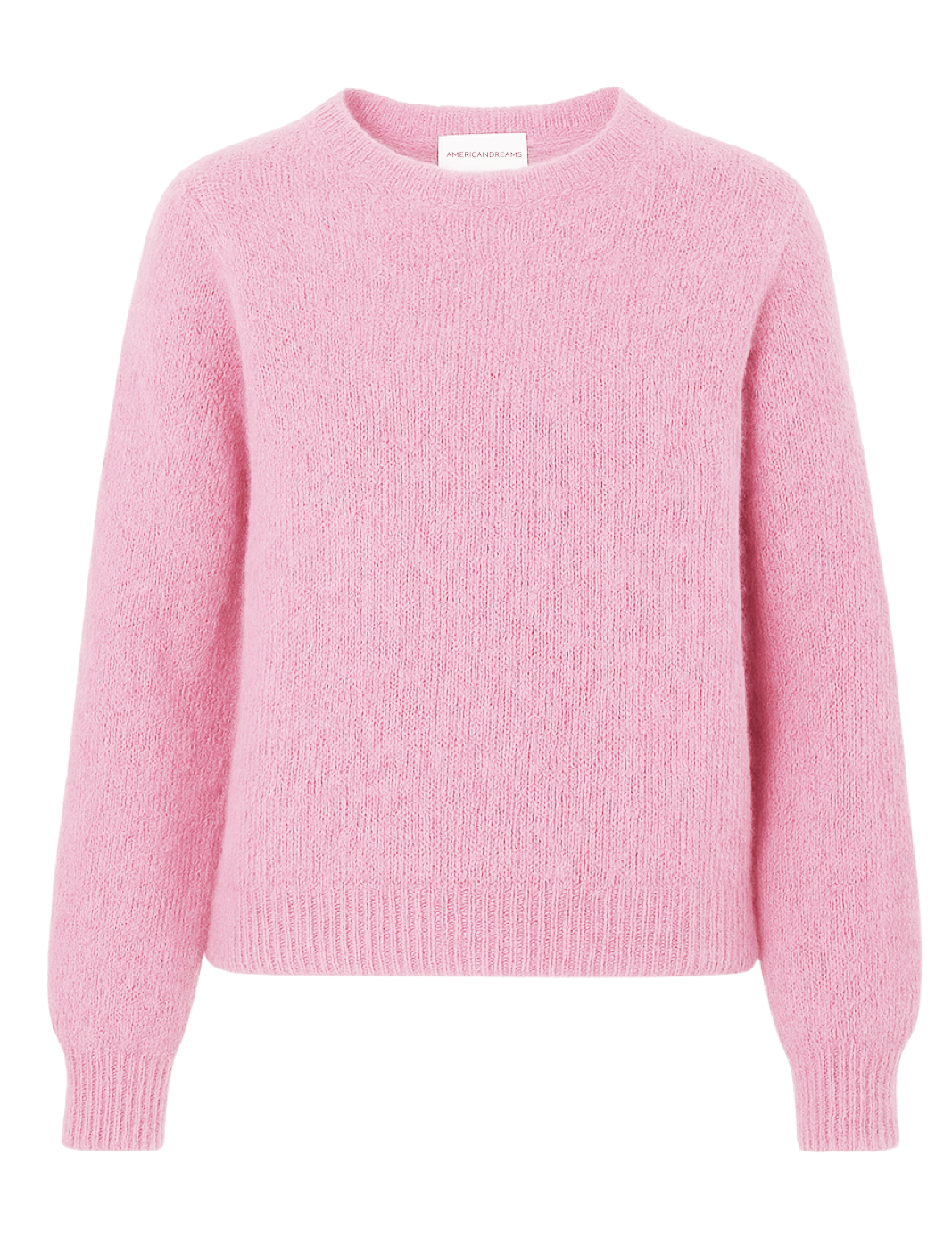 American Dreams Liana Round Neck Pullover, Soft Berry