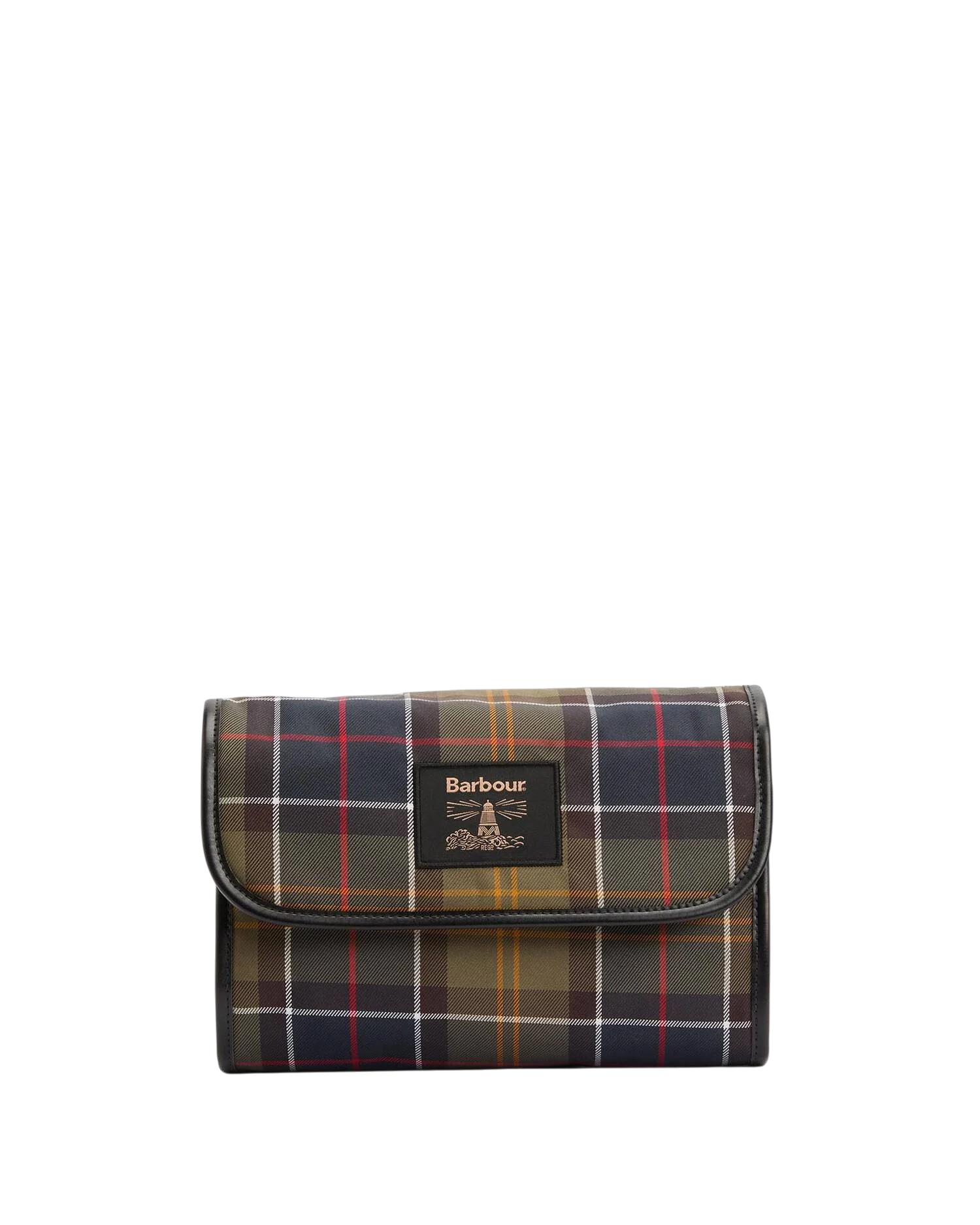 BARBOUR - TARTAN HANGING WASHBAG