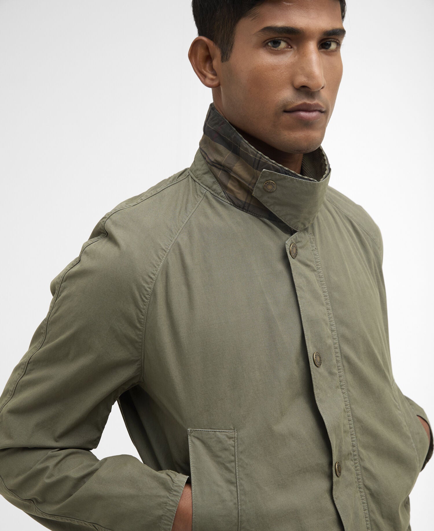 Barbour Ashby Casual Jacket Dusty Olive