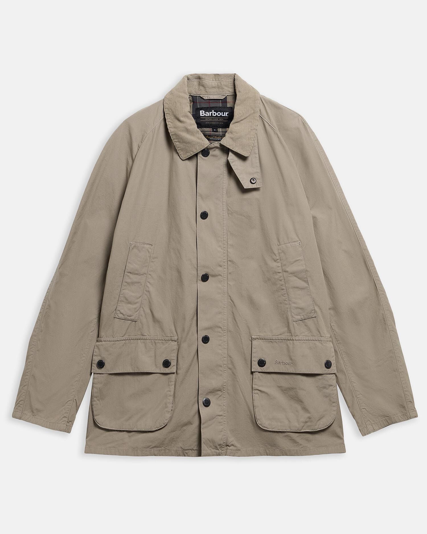 Barbour Ashby Casual Jacket Concrete