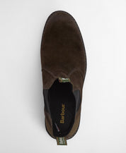 Barbour Patton Chelsea Boots Oiled Brown