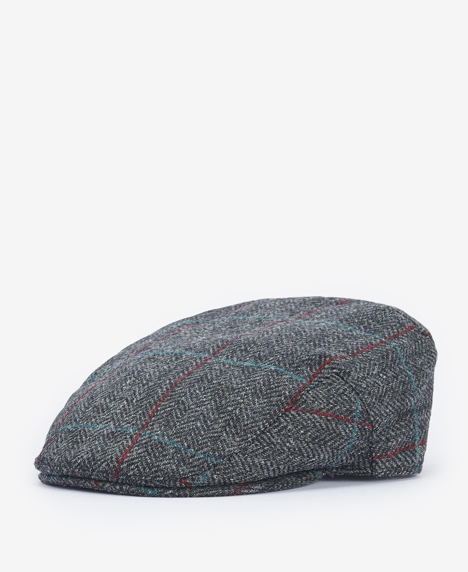 Barbour Crieff Flat Cap Charcoal