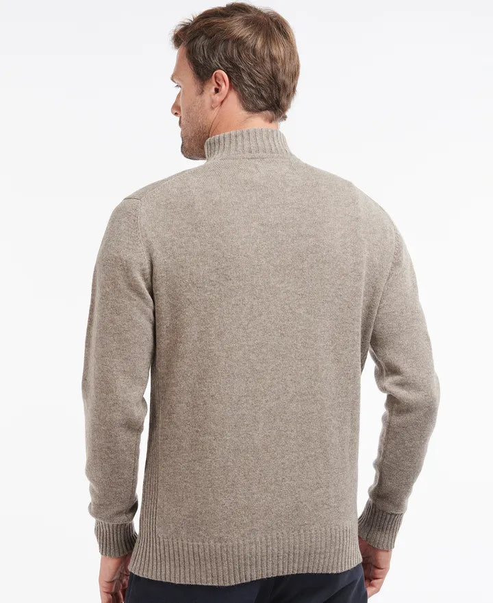 ESSENTIAL LAMBSWOOL HALF ZIP